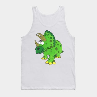 Timothy theTriceratops (Dinosaur No2) Tank Top